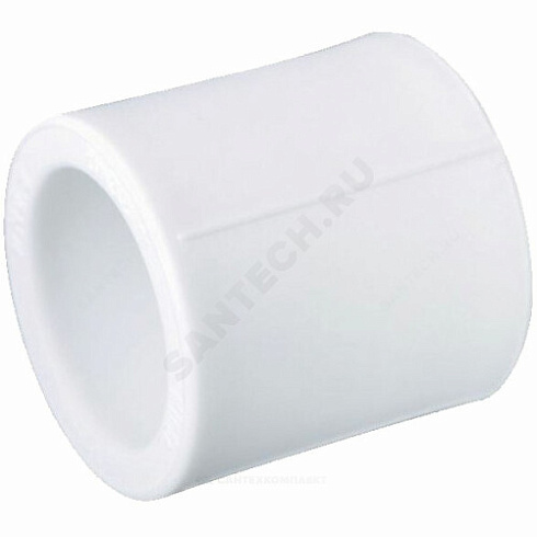 Муфта PP-R белая внутренняя пайка Дн 90 VALFEX 10113090 купить в интернет-магазине инженерного оборудования в Санкт-Петербурге