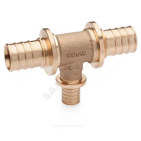 Тройник переходной для PE-X бронза Дн 25х20х25 RAUTITAN PLATINUM RX Rehau 13777321001 купить в интернет-магазине инженерного оборудования в Санкт-Петербурге