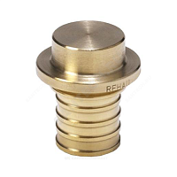 Заглушка для PE-X труб бронза Дн 20 Ру10 RAUTITAN RX+ Rehau 14563881001 купить в интернет-магазине инженерного оборудования в Санкт-Петербурге