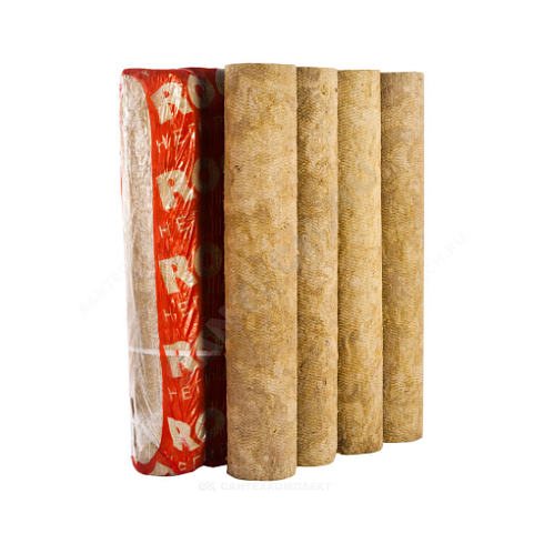 Цилиндр навивной минеральная вата ROCKWOOL 150 70/70 L=1м ROCKWOOL 135392 купить в интернет-магазине инженерного оборудования в Санкт-Петербурге