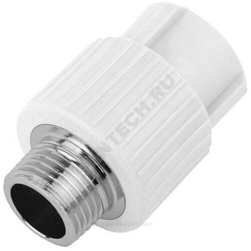Муфта PP-R комбинированная белая НР Дн 32х1/2 VALFEX 10130232 купить в интернет-магазине инженерного оборудования в Санкт-Петербурге