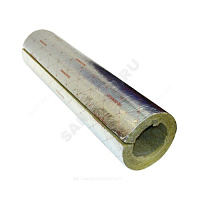Цилиндр навивной минеральная вата ROCKWOOL 100 кашированный фольгой 60/245 L=1м ROCKWOOL 134974 купить в интернет-магазине инженерного оборудования в Санкт-Петербурге