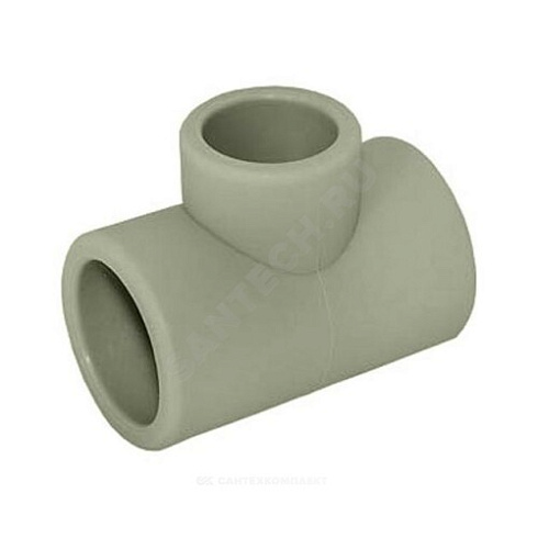 Тройник PP-R переходной серый внутренняя пайка Дн 110х50х110 VALFEX 10105010Г купить в интернет-магазине инженерного оборудования в Санкт-Петербурге