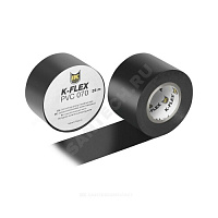 Лента ПВХ PVC AT 070 50мм х 25м черная самоклеящаяся K-flex 850CG020003 купить в интернет-магазине инженерного оборудования в Санкт-Петербурге