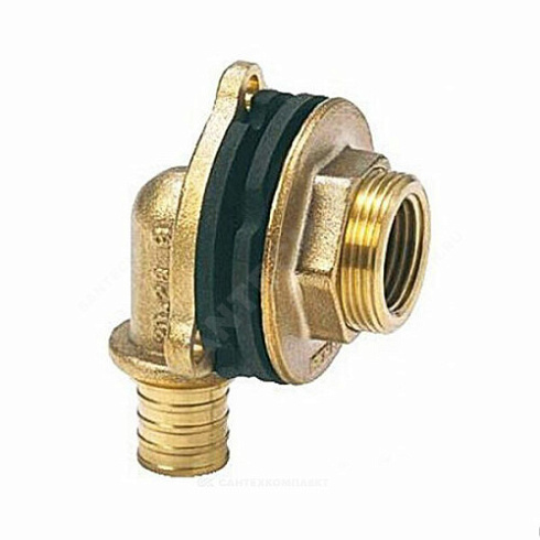Водорозетка для PE-X бронза Дн 16х1/2 НР L=28мм для ДСП RAUTITAN RX+ Rehau 14563761001 купить в интернет-магазине инженерного оборудования в Санкт-Петербурге