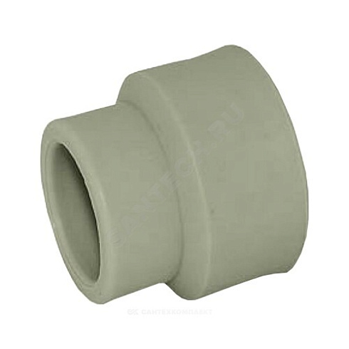 Муфта PP-R переходная серая внутр/наруж пайка Дн 90х50 VALFEX 10009050Г купить в интернет-магазине инженерного оборудования в Санкт-Петербурге