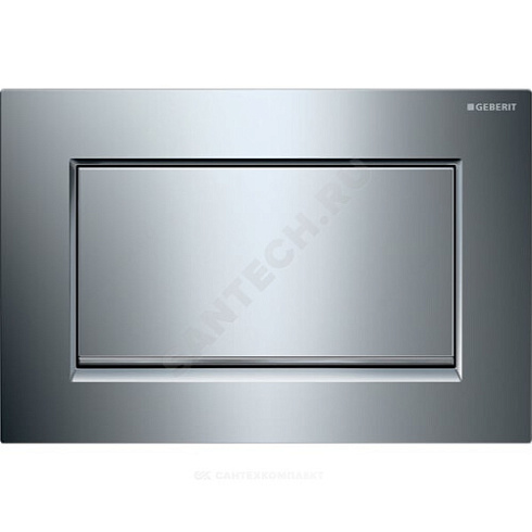 Кнопка для инсталляции Sigma 30 хром глянцевый Geberit 115.893.KY.1 купить в интернет-магазине инженерного оборудования в Санкт-Петербурге