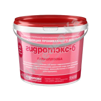 Гидроизоляция быстрозатвердевающая Гидротэкс-Б, 6 кг купить в интернет-магазине инженерного оборудования в Санкт-Петербурге