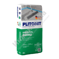 Ровнитель Plitonit Финиш самовыравнивающийся 2-20 мм, 20 кг купить в интернет-магазине инженерного оборудования в Санкт-Петербурге