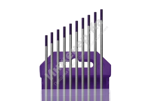 Электроды вольфрамовые КЕДР WE-3-175 Ø 2,4 мм (фиолетовый) AC/DC