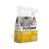 Термоклей Plitonit СуперКамин для облицовки печей и каминов, 5 кг купить в интернет-магазине инженерного оборудования в Санкт-Петербурге
