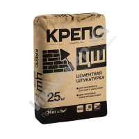 Штукатурка цементная Крепс ЦШ, 25 кг купить в интернет-магазине инженерного оборудования в Санкт-Петербурге