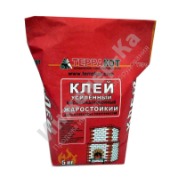 Клей для печной плитки жаростойкий Терракот, 5 кг купить в интернет-магазине инженерного оборудования в Санкт-Петербурге